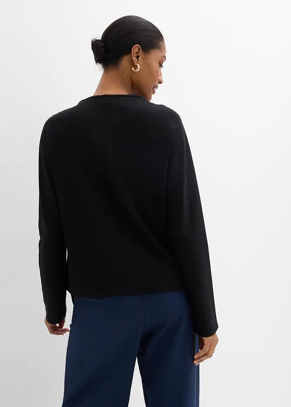 T-shirt manches longues 100% coton, bonprix