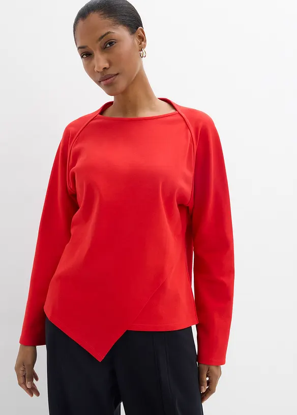 T-shirt manches longues 100% coton, bonprix