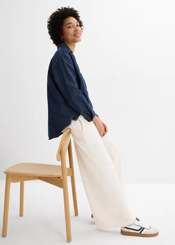 Jupe-culotte 100% coton, bonprix