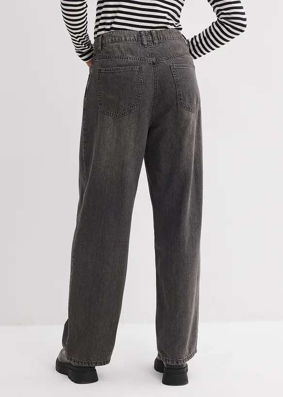 Jean large taille haute, bonprix