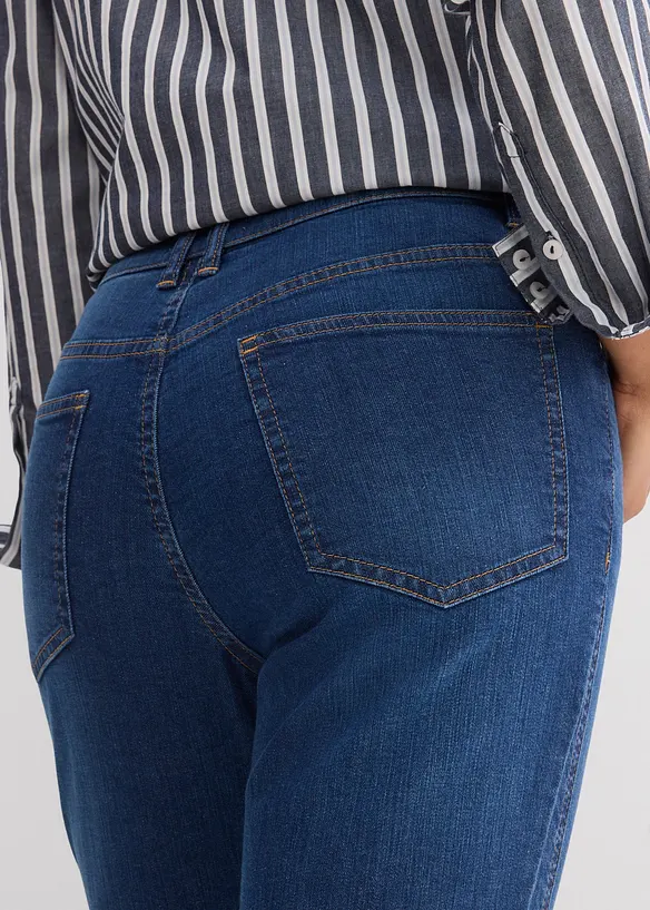 Jean bootcut taille haute, bonprix