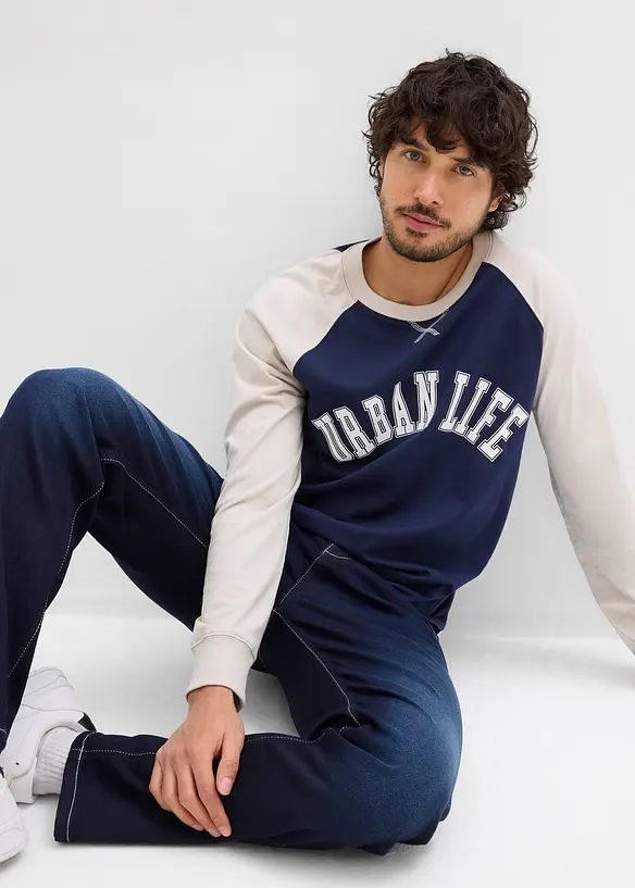 Jean jogging classique, droit, bonprix