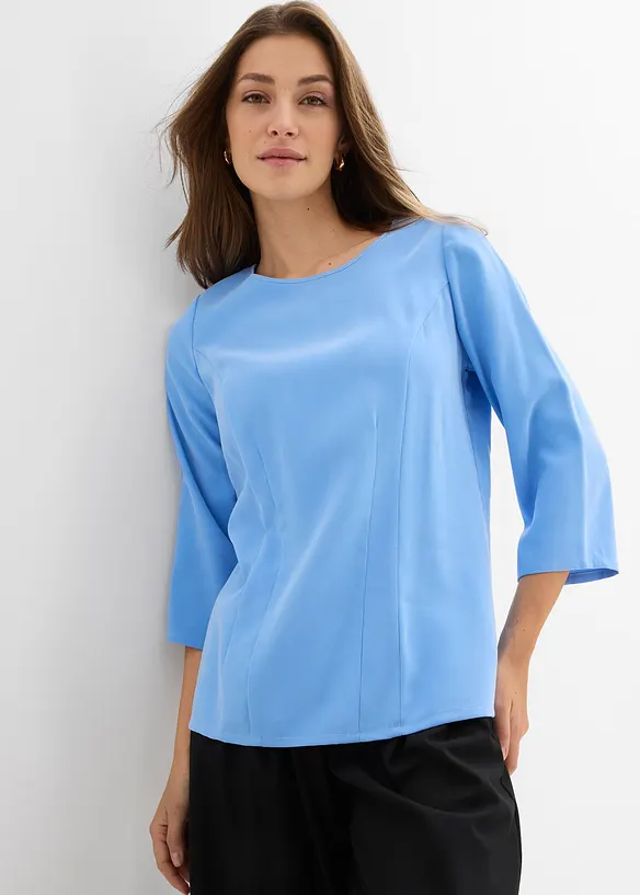 Blouse T-shirt fluide, bonprix