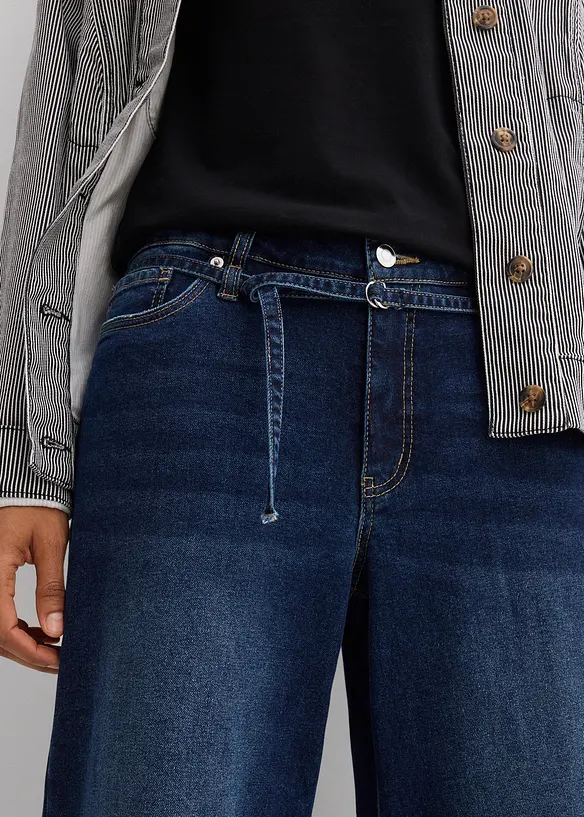 Jean large taille mi-haute, bonprix