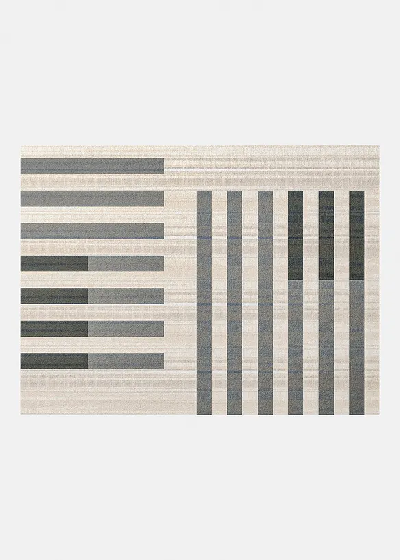 Paillasson lavable &agrave; motif graphique, bonprix