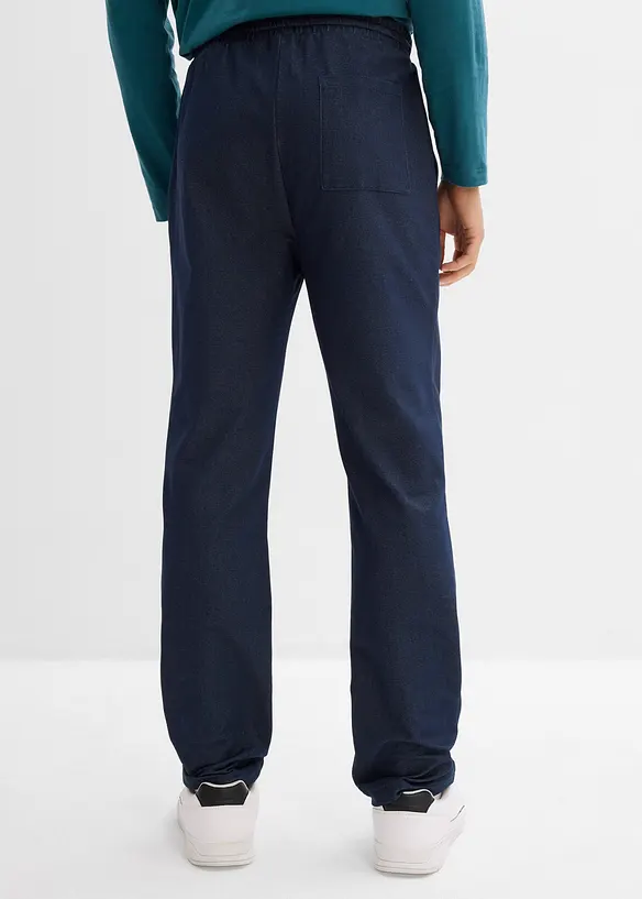 Pantalon de jogging aspect denim, bonprix