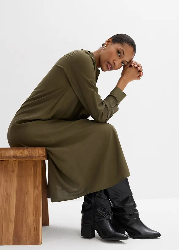 Robe blouse, bonprix