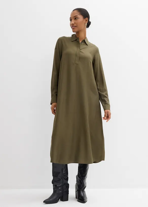 Robe blouse, bonprix