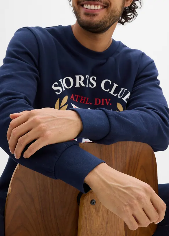 Sweat-shirt 100% coton, bonprix