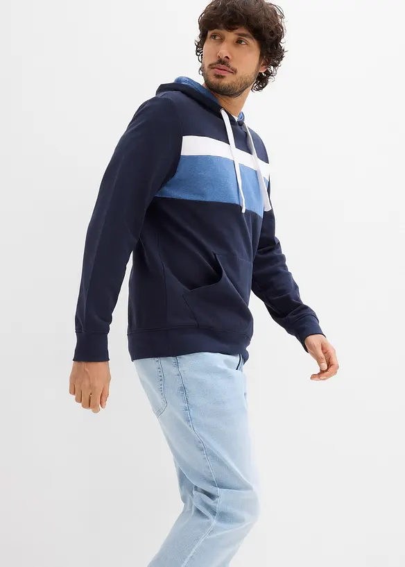 Jean extensible loose, droit, bonprix