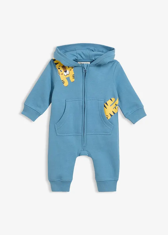 Combinaison sweat 100% coton, bonprix