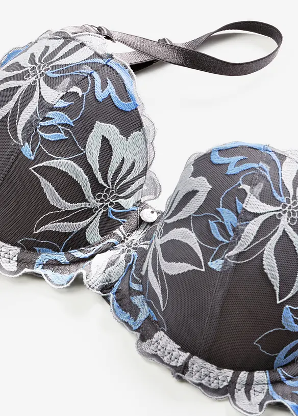 Soutien-gorge balconnet avec broderie, bonprix