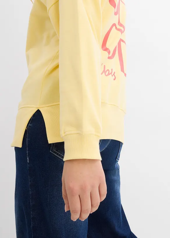 Sweat oversize en coton, bonprix