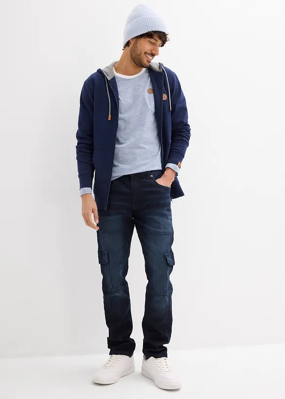 T-shirt manches longues 100% coton, bonprix