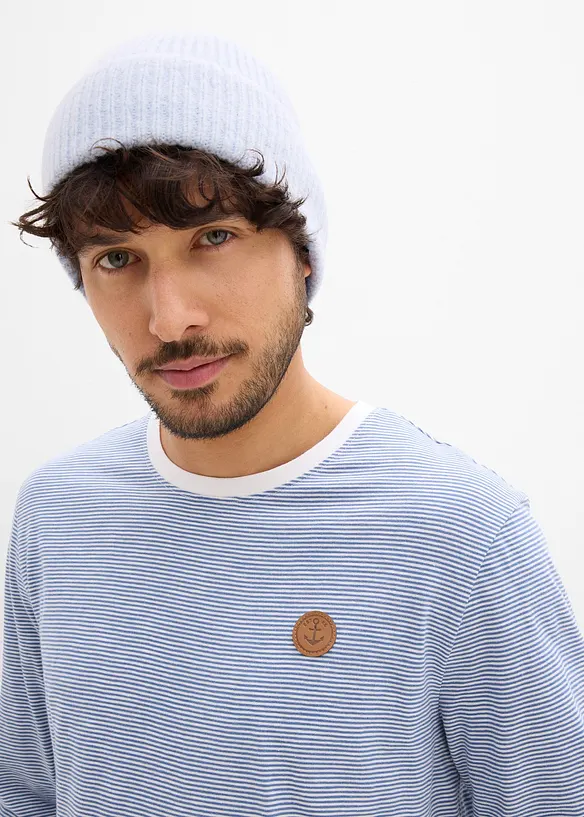 T-shirt manches longues 100% coton, bonprix