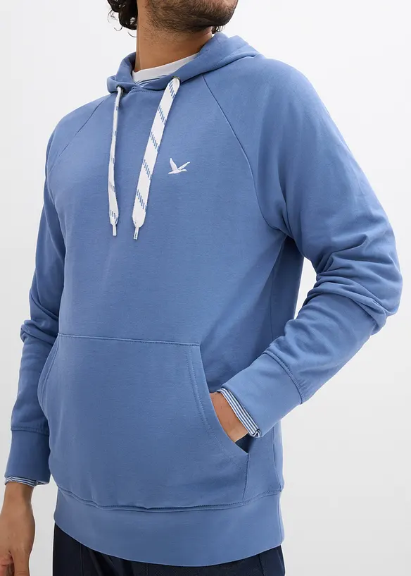 Sweat &agrave; capuche 100% coton, bonprix