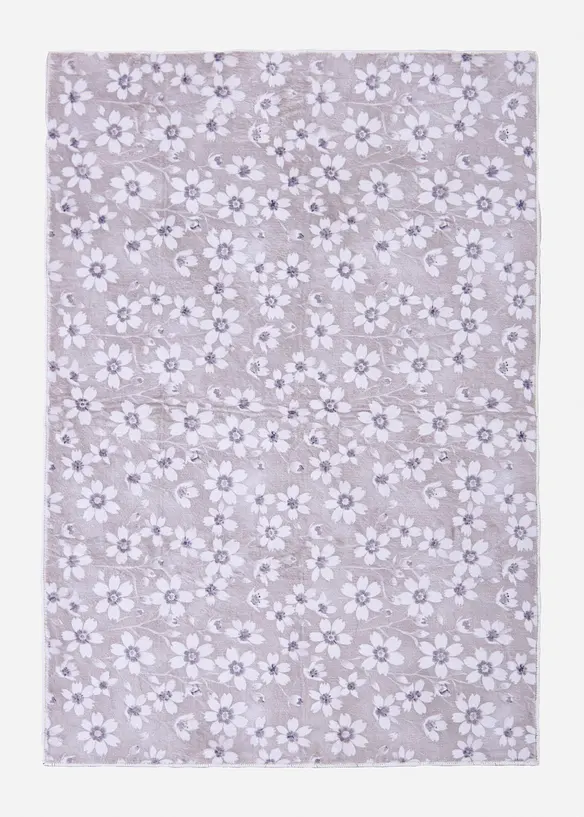 Tapis de bain avec motif floral, bonprix