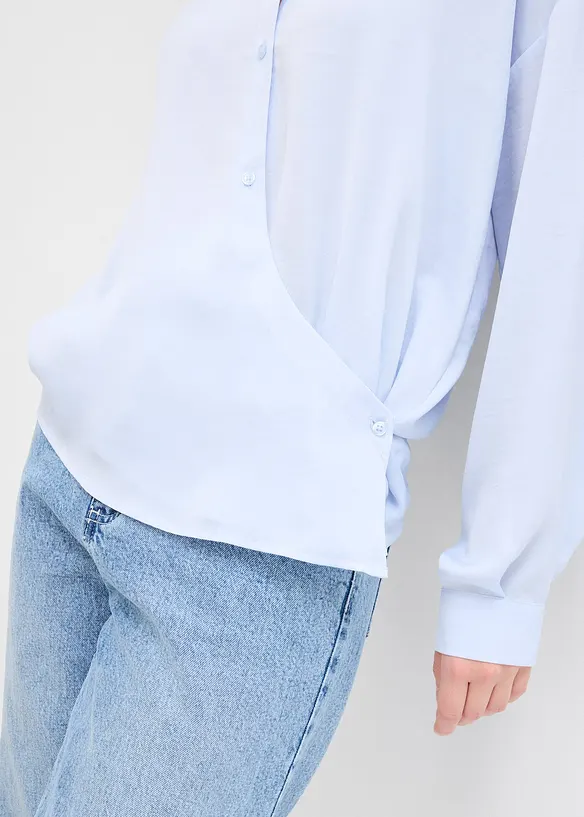 Chemisier en satin fluide, bonprix