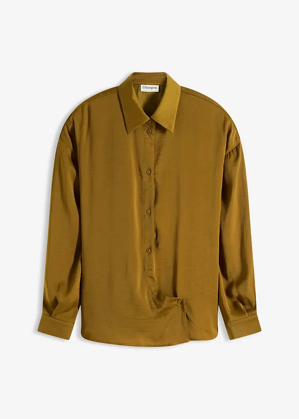 Chemisier en satin fluide, bonprix