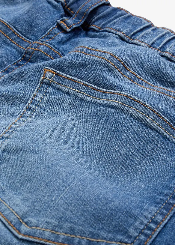 Jegging &agrave; taille mi-haute et &eacute;lastiqu&eacute;e, bonprix