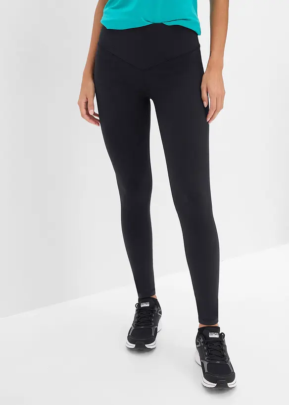 Legging de sport sculptant toucher coton, bonprix