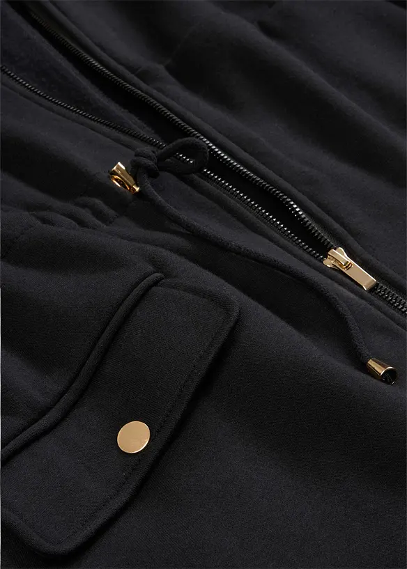 Veste zipp&eacute;e 2en1 pour la grossesse avec empi&egrave;cement de portage, bonprix