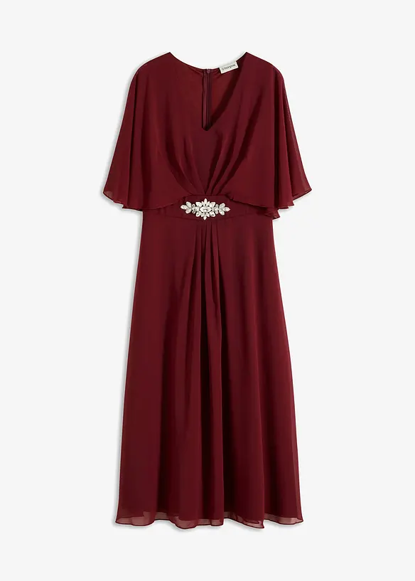 Robe en mousseline avec strass, bonprix