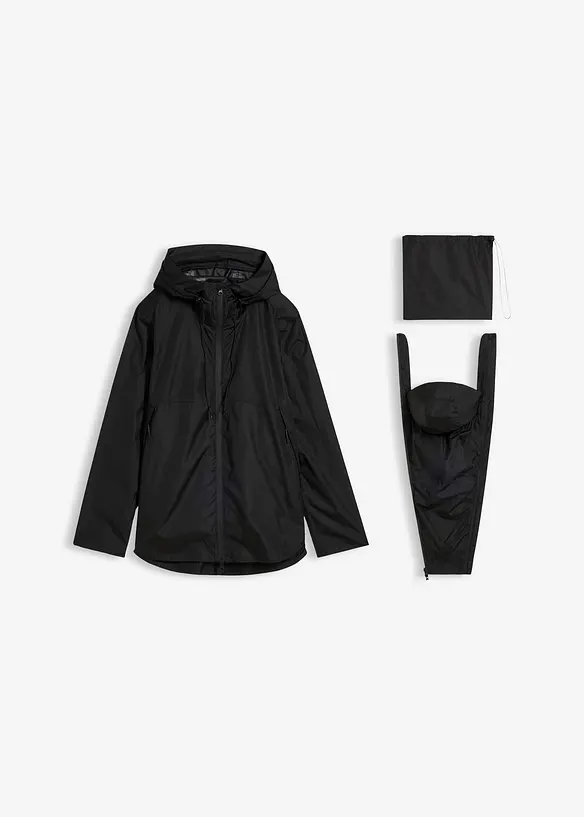 Veste de grossesse ultra-l&eacute;g&egrave;re imperm&eacute;able et coupe-vent, fonction portage, bonprix