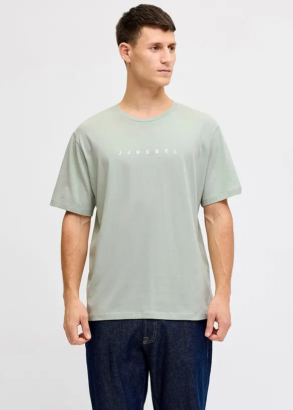 T-shirt JJ REBEL loose, 100% coton, JJ REBEL