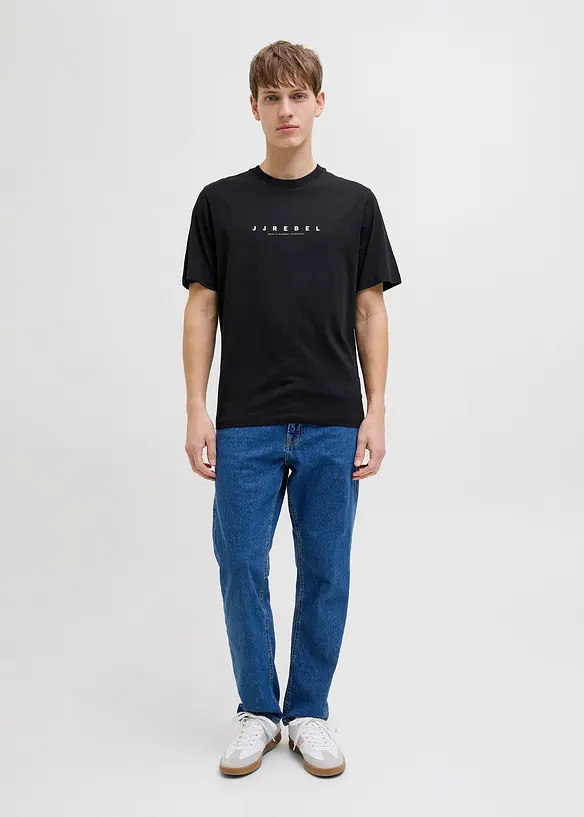 T-shirt JJ REBEL loose, 100% coton, JJ REBEL