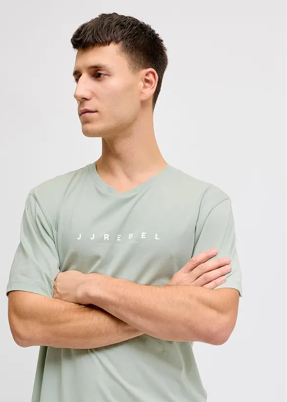 T-shirt JJ REBEL loose, 100% coton, JJ REBEL