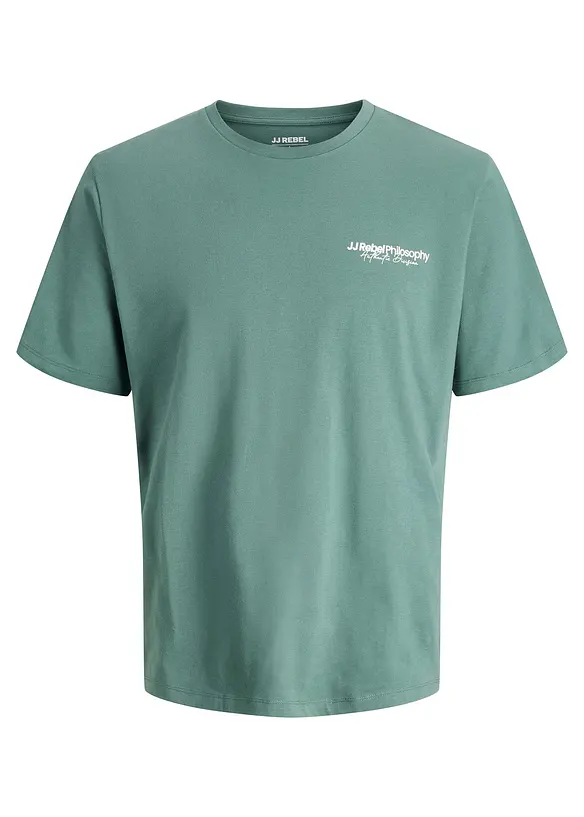 T-shirt JJ REBEL loose, 100% coton, JJ REBEL