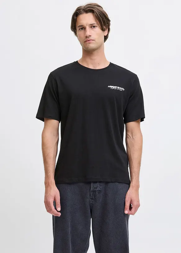 T-shirt JJ REBEL loose, 100% coton, JJ REBEL