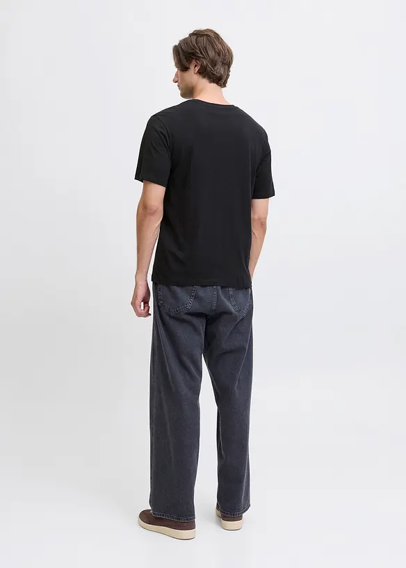 T-shirt JJ REBEL loose, 100% coton, JJ REBEL