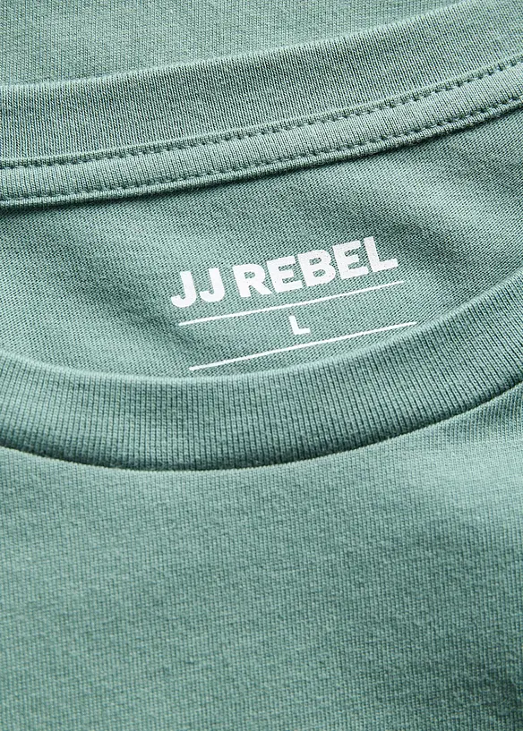 T-shirt JJ REBEL loose, 100% coton, JJ REBEL