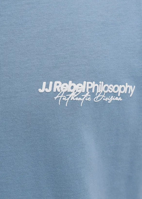 T-shirt JJ REBEL loose, 100% coton, JJ REBEL