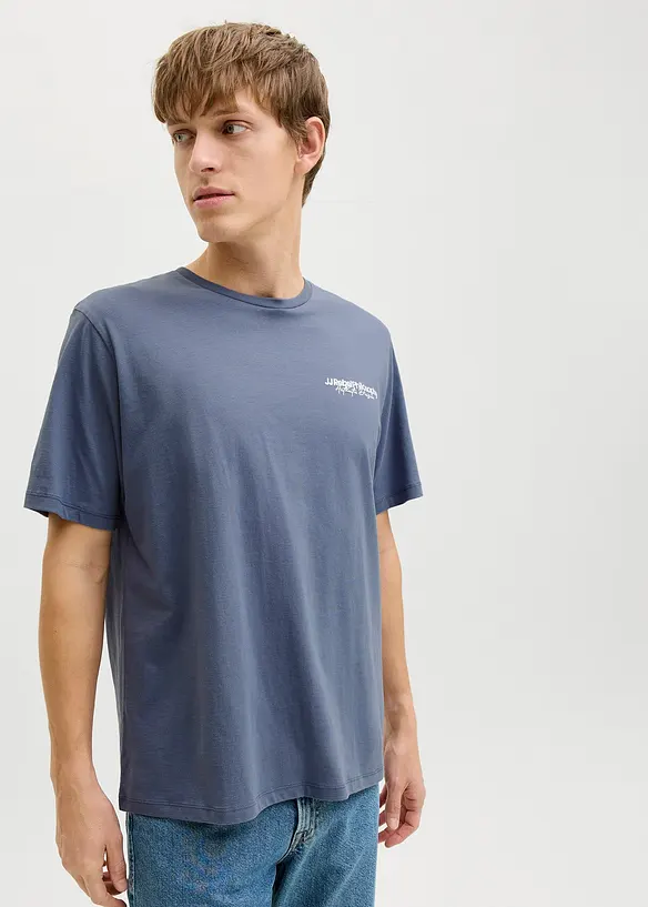 T-shirt JJ REBEL loose, 100% coton, JJ REBEL