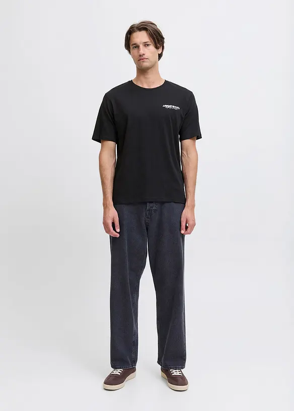 T-shirt JJ REBEL loose, 100% coton, JJ REBEL