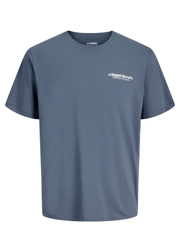 T-shirt JJ REBEL loose, 100% coton, JJ REBEL