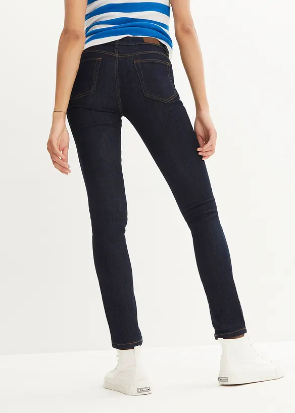 Jean skinny taille mi-haute, extensible, bonprix