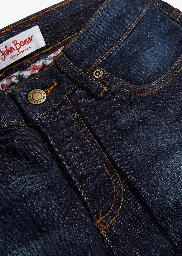 Jean skinny taille mi-haute, extensible, bonprix