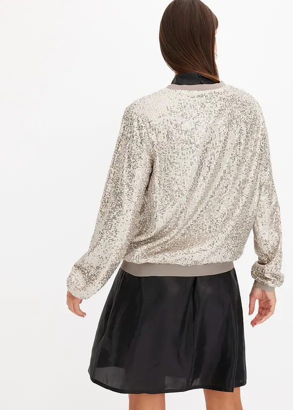 Blouson &agrave; sequins, bonprix