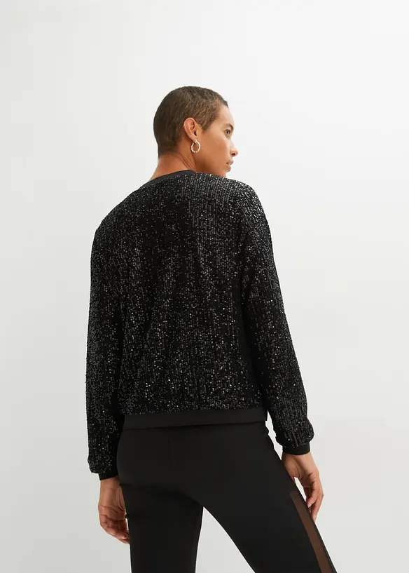 Blouson &agrave; sequins, bonprix