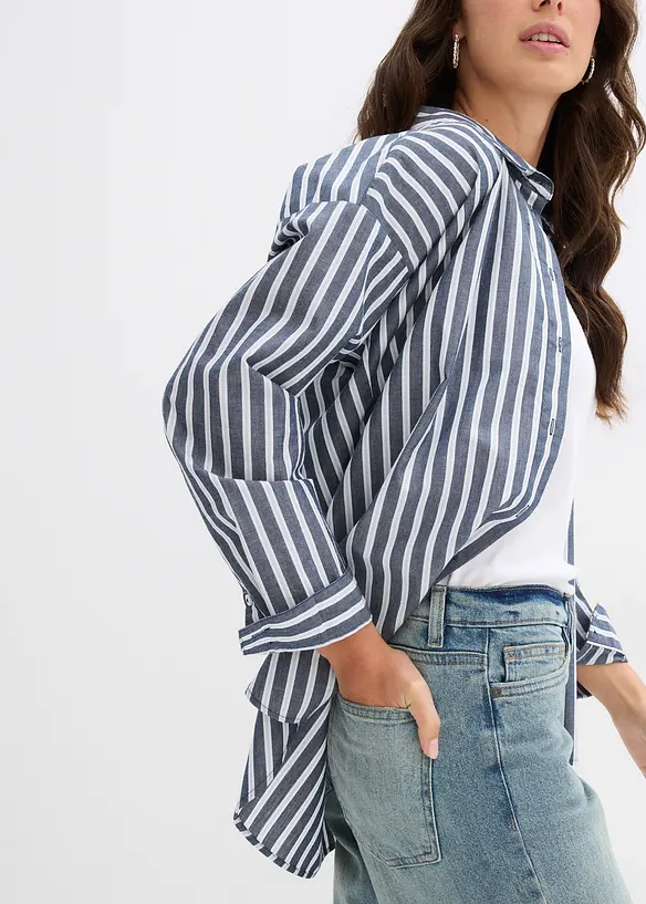 Jean large taille mi-haute, bonprix