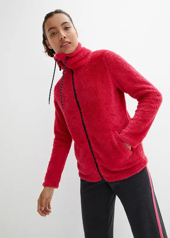 Veste en polaire peluche, bonprix