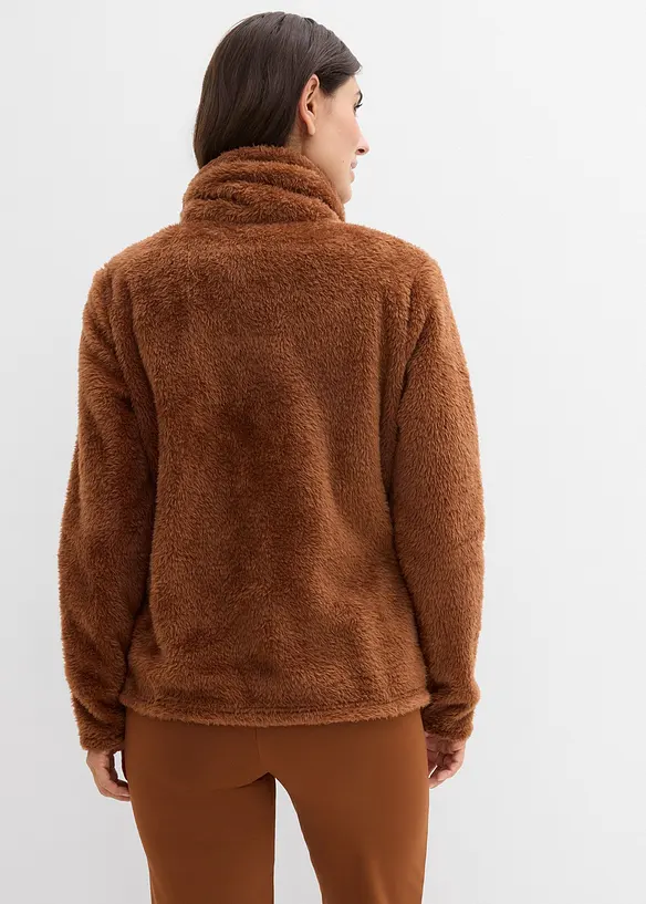 Veste en polaire peluche, bonprix