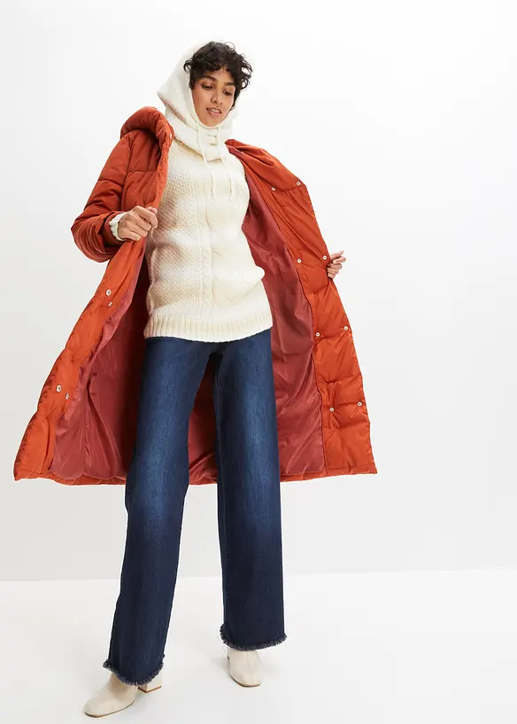 Doudoune longue et oversize, bonprix