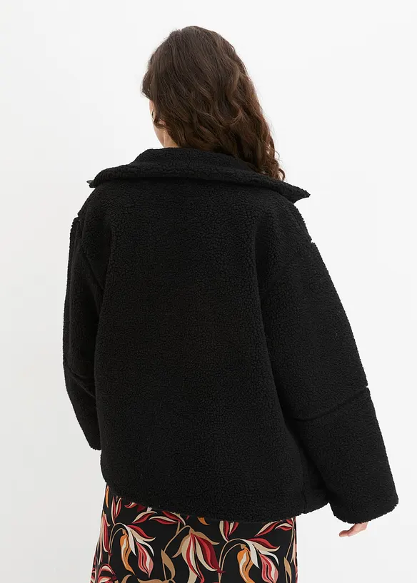 Veste en sherpa doubl&eacute;e, bonprix