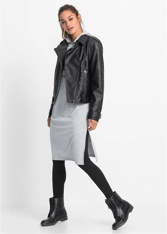 Veste biker, bonprix