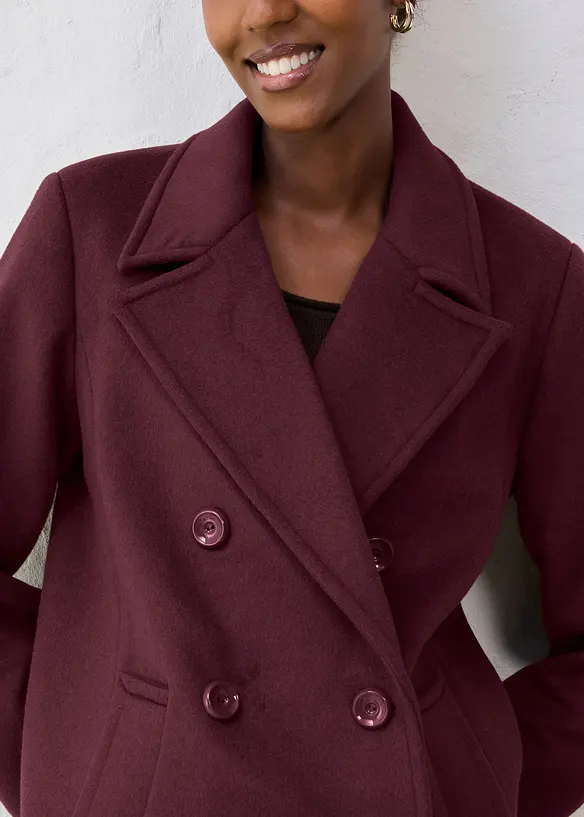 Caban en laine, bonprix